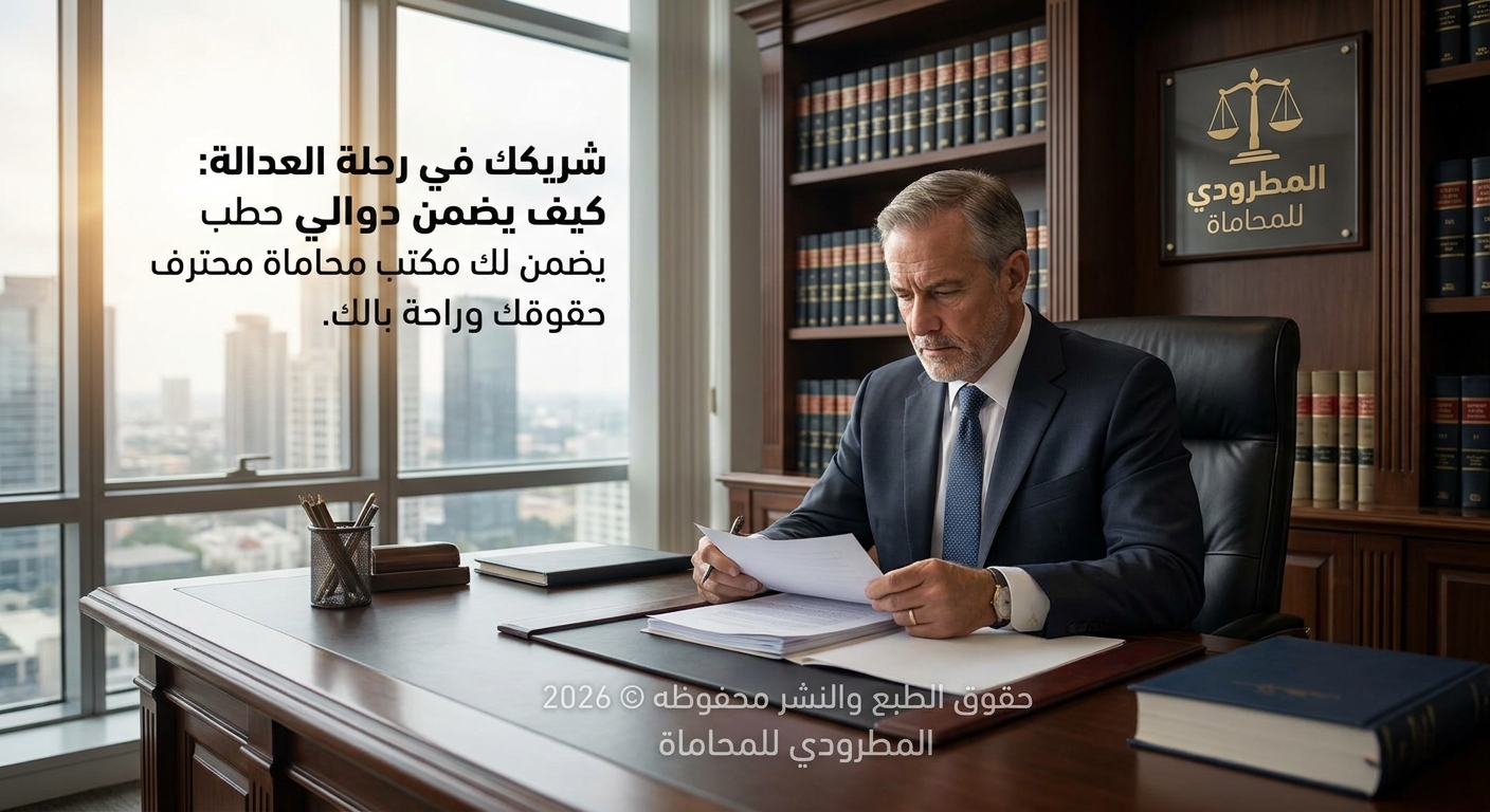 شريكك في رحلة العدالة: كيف يضمن لك <b>مكتب محاماة</b> محترف حقوقك وراحة بالك 2 مكتب محاماة