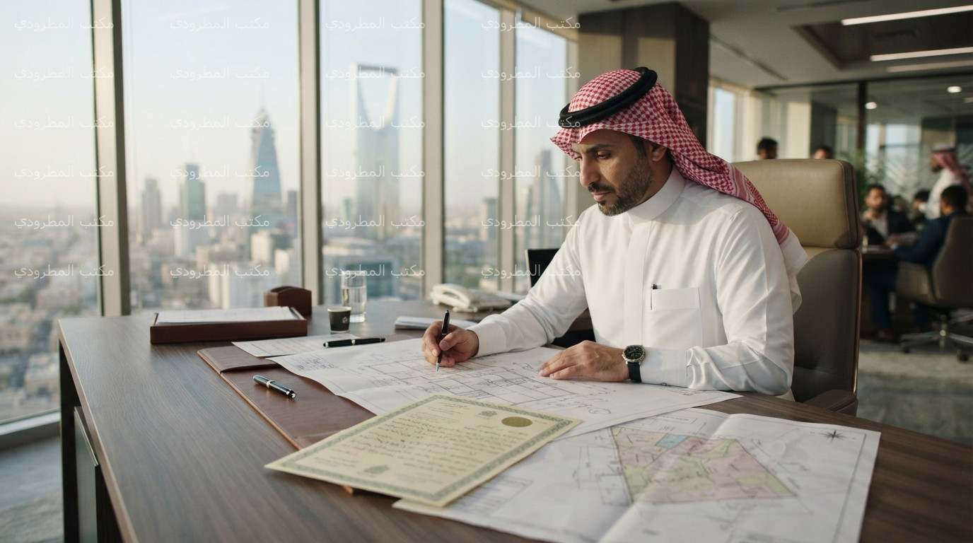 محامي قضايا عقارات سعودي